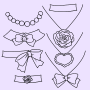 necklace selection