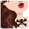 Pin Up Girl tattoo close up