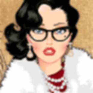 50s Dress Up Game ~ retro vintage doll maker