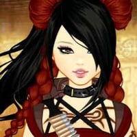 action heroine dress up game