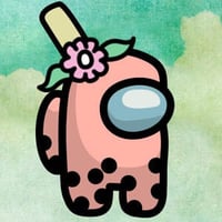Among Us Bubble Tea Character