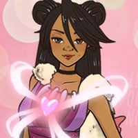 A cute and powerful anime magical girl