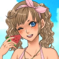 Beautiful Rinmaru anime summer vacations manga anime dress up game