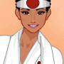 Martial arts girl
