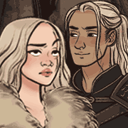 Geralt and Ciri
