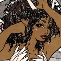 Enchanting forest fairy