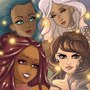Four Elements scene maker dress up game