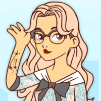 Pink haired punky princess