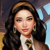 Female Hufflepuff student