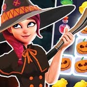 Anime witch and match 3