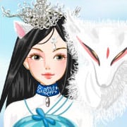 Beautiful girl in Chinese Hanfu