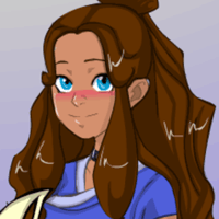 Waterbender Katara in the arctic