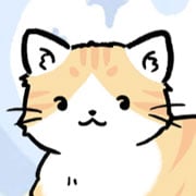 Adorable kawaii orange tabby kitten