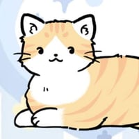 Adorable kawaii orange tabby kitten