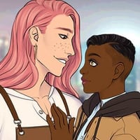 Cute Non-Binary Couple