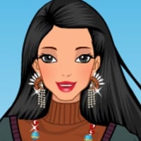 South American Shaman Girl