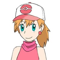 Misty girl protagonist from the anime Pokemon