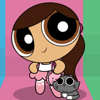 Cute Powerpuff Girl custom character