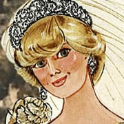 Princess Diana in wedding dress
