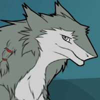 Mysterious grey sergal