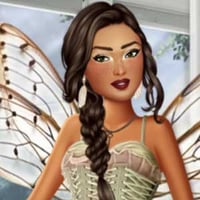 Pocahontas as a boho fairy princess