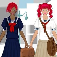 Two of your original female characters who are best friends!