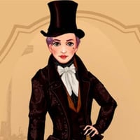 Dapper female dandy