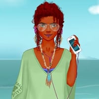 Beautiful Rinmaru mega summer vacations manga anime dress up game