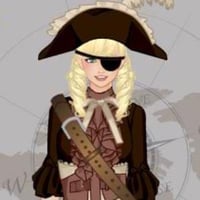 Lolita-victorian era-pirate doll Original character in this Rinmaru Dress up Game