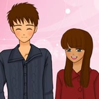 Create your own adorable couple of original characters in manga style!