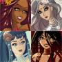 Four Elements dress up game