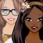 Boho Chic Sisters dress up game