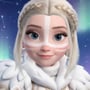 Princess Elsa as a Nordic Valkyrie