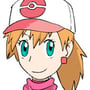 Misty girl protagonist from the anime Pokemon