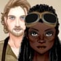 Michonne and Rick