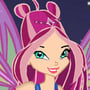 winx club dress up scene maker