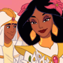 Aladdin and Jasmine getting married