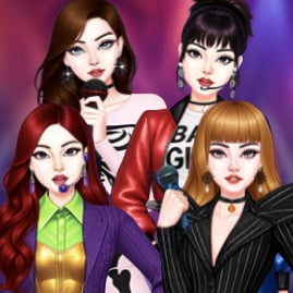 Jennie, Lisa, Jisoo, and Rosé dressed up in funky Halloween outfits