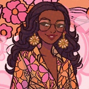 Funky 60s dress up game