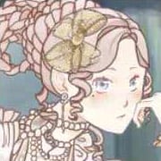 Rococo princess in pearls