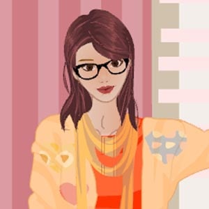 Create your own female original character with autumn seasonal fashion