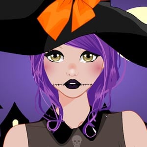 Witch UwU)  Kawaii anime girl, Anime girl, Anime halloween