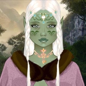 Fantasy and medieval character creator of Wood Elves