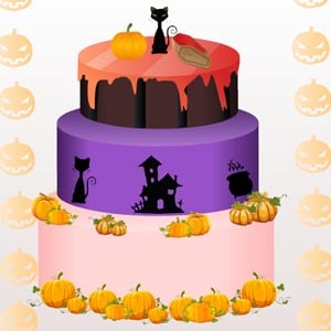 Craft and decorate your own customized Halloween cake