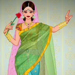 Indian Traditional Costume Creator, make up, hair extentions, layer garments and customize fabric