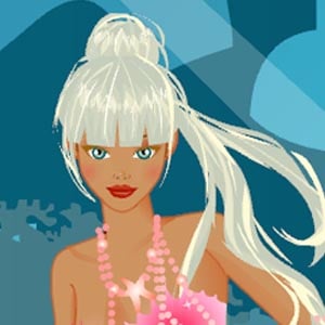 Create your own mermaid original character with beautiful sea jewels