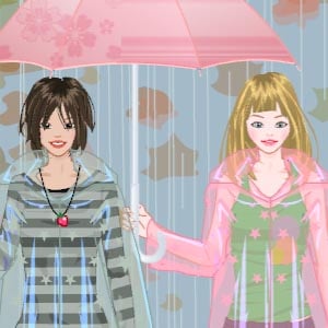 Create your own pair of best friends or BFF lol, in a rainy day!