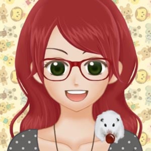 'Create your own female avatar character holding an adorable cute pets, dogs, pandas, kitties and more!