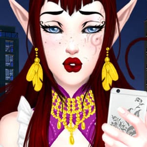 Cool fantasy Elf dress up game with urban fashion and style by Rinmaru