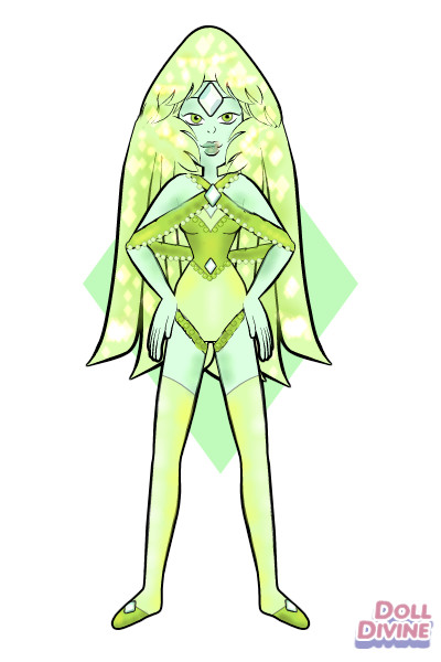 Green Diamond ~ Gem matriarch Green Diamond is a caring 